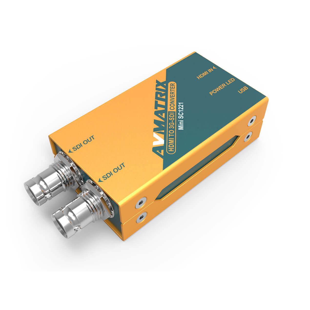 Конвертер AVMATRIX Mini SC1221 преобразования HDMI в 3G-SDI - фото 3 - id-p195497187