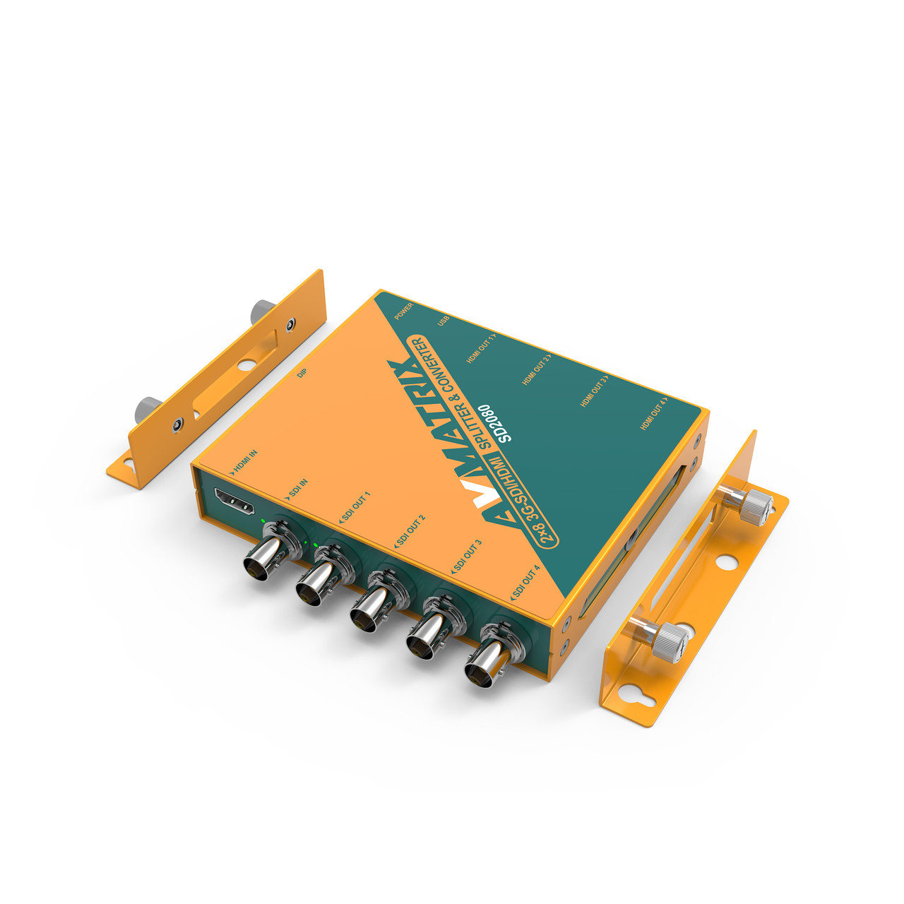 Сплиттер конвертер AVMATRIX SD2080 2х8 SDI/HDMI - фото 3 - id-p195497195