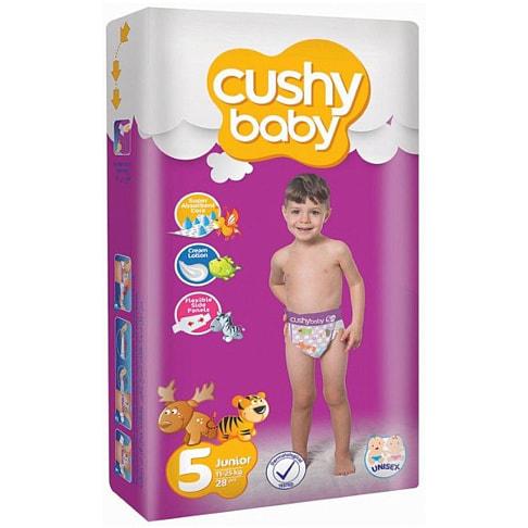 Подгузники Cushy Baby Jumbo 5 Junior (11-25 кг) 52 шт