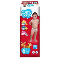 Подгузники Cushy Baby Jumbo 6 Extra large (15+ кг) 38 шт