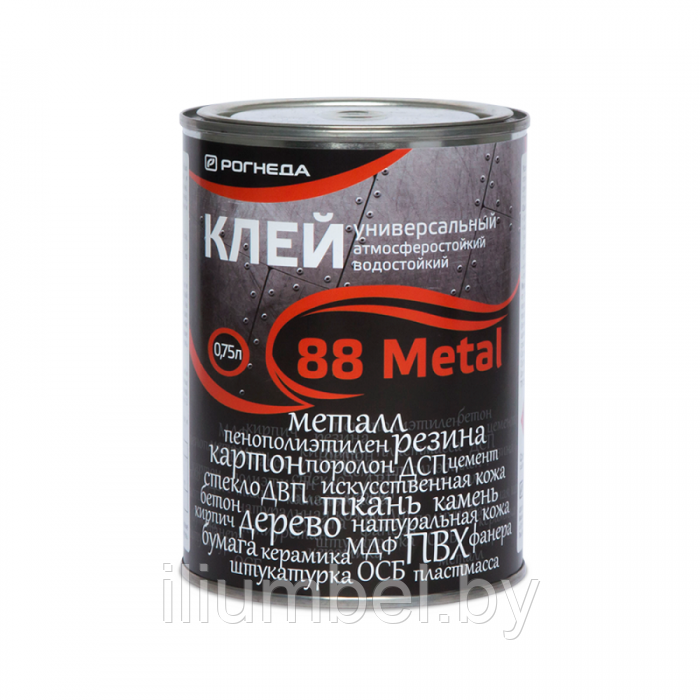 Клей универсальный водостойкий 88 Metal 0,75л - фото 1 - id-p195520955