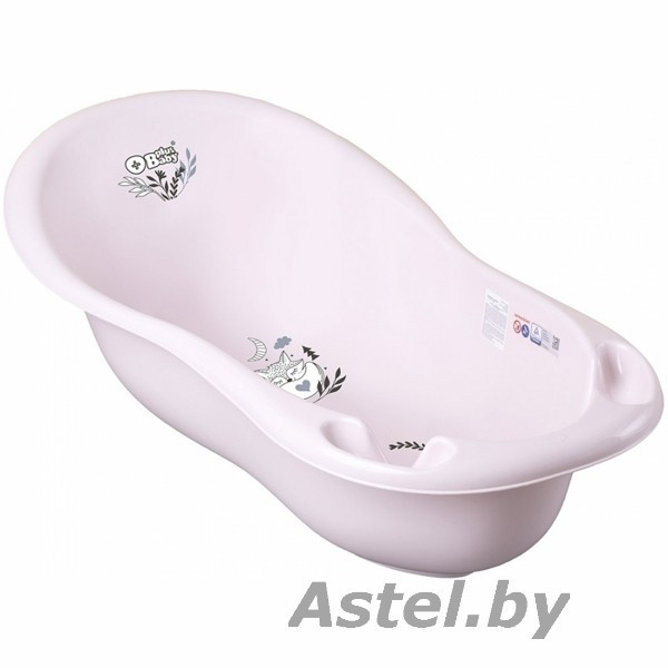 Ванночка детская TEGA 86 см Lis (Лисенок) Светло-Розовый PB-LIS-004-130 - фото 1 - id-p195517060