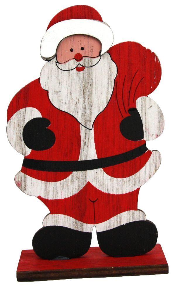 Новогодний сувенир "Дед Мороз" на подставке, 12 см. - фото 1 - id-p195528682