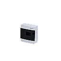 TEHNOPLAST N8C, 2 ряда, 8 мод., прозрачная дверца, IP40 электрощит навесной, фото 3