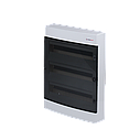 TEHNOPLAST N3x18C, 3 ряда, 54 мод., прозрачная дверца, IP40 электрощит навесной, фото 3