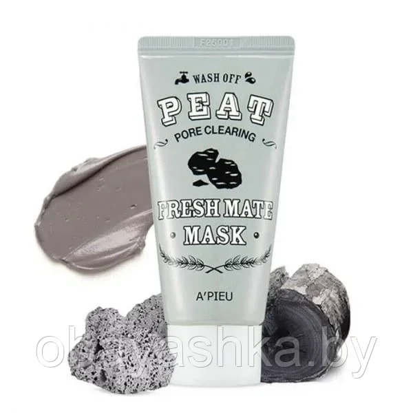 Маска для очищения пор Fresh Mate PEAT Mask A'PIEU (Pore Clearing), 50 мл - фото 1 - id-p195549571