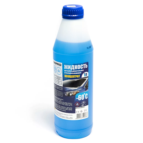 Жидкость для стеклоомывателя CHEMIPRO -60 зимняя (концентрат) 1л CH002 ...