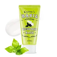 Ночная увлажняющая маска с экстрактом базилика и баобаба A'Pieu Fresh Mate Basil Hydrating Sleeping Mask