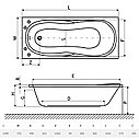 Ванна Sekwana 150*70, фото 2