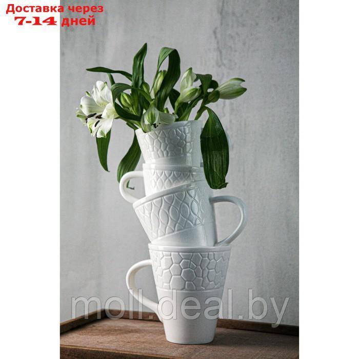 Чашка чайная Magistro "Паутина", 220 мл, 12×9×10 см