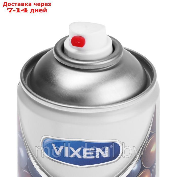Эмаль универсальная VIXEN, металлик серебро, аэрозоль 520 мл VX-19120 - фото 2 - id-p195466439