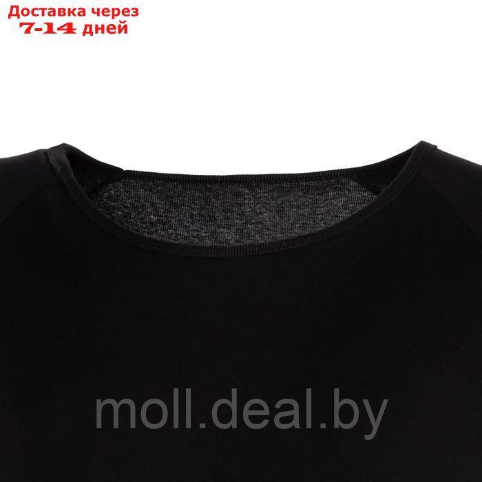 Термобельё мужское (джемпер, кальсоны), цвет чёрный, размер 46 - фото 5 - id-p195464426