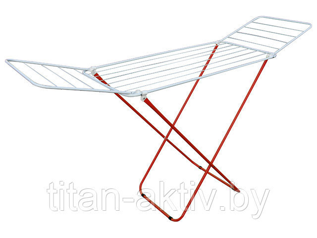 Сушилка для белья напольная, 16м, серия Maria, бело-красная, PERFECTO LINEA (Сушильное полотно - 16 - фото 2 - id-p195243115