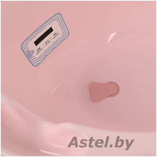 Ванночка детская Pituso Ronda 101 см Розовый (слив, индикатор) P0220306 - фото 3 - id-p195560132