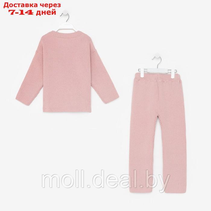 Костюм для девочки KAFTAN, цвет розовый, р.30 (98-104 см) - фото 2 - id-p195465644