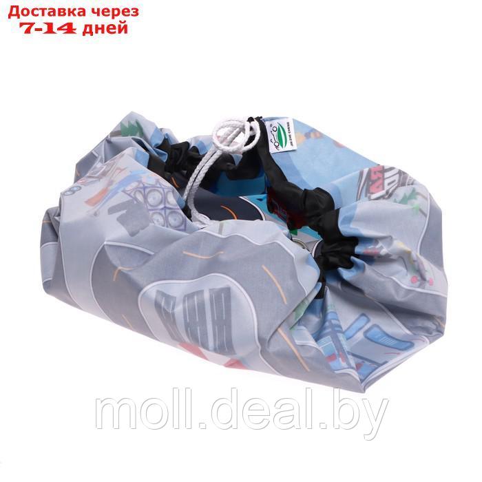 Игровой набор "Полиция", с металлическими машинками и ковриком-сумкой - фото 6 - id-p195465722