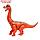 Динозавр "Диплодок", эффект дыма, откладывает яйца, с проектором цвет оранжевый, фото 2