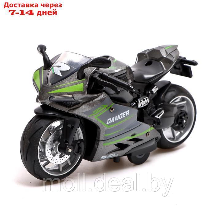 Мотоцикл металлический "СпортБайк",масштаб 1:12 МИКС - фото 4 - id-p195465765