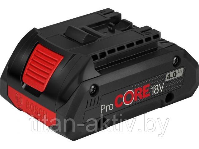 Аккумулятор BOSCH ProCORE 18V 18.0 В, 4.0 А/ч, Li-Ion - фото 1 - id-p195548421