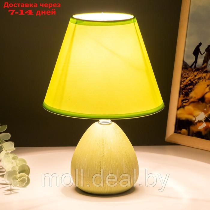 Настольная лампа "Эстель" Е14 40Вт зеленый 17х17х26 см - фото 3 - id-p195466078