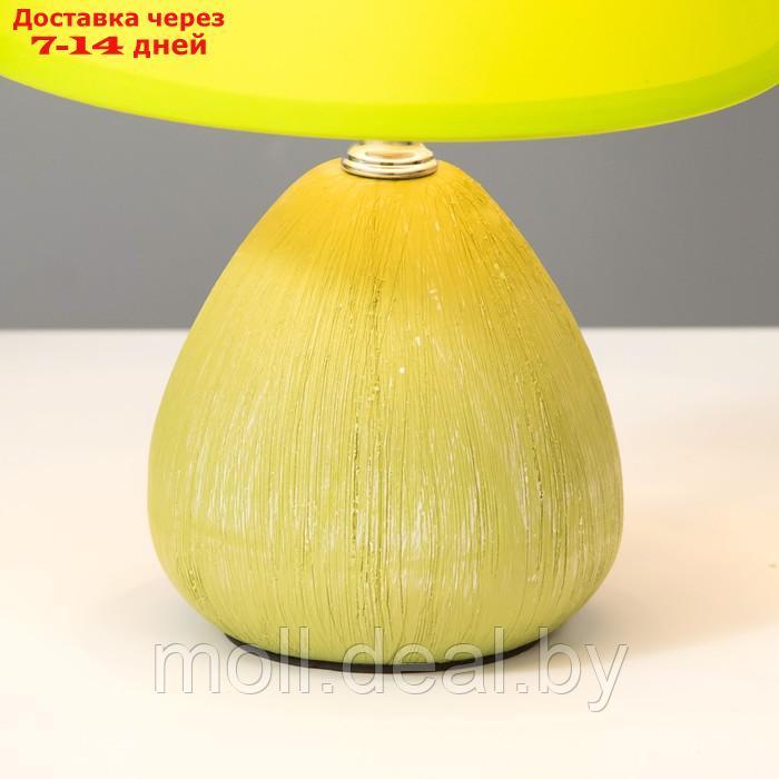Настольная лампа "Эстель" Е14 40Вт зеленый 17х17х26 см - фото 5 - id-p195466078