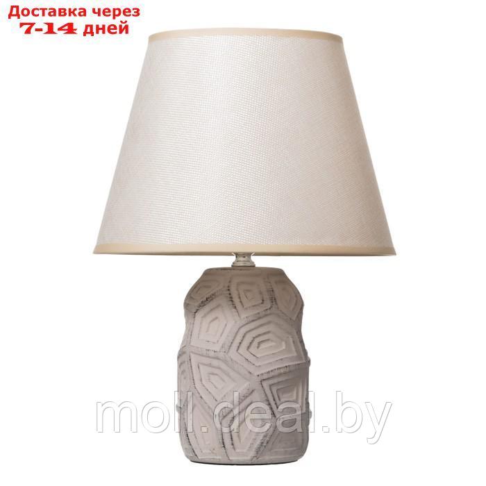 Настольная лампа "Бриана" Е14 40Вт бежевый 22,5х22,5х35 см - фото 6 - id-p195466082