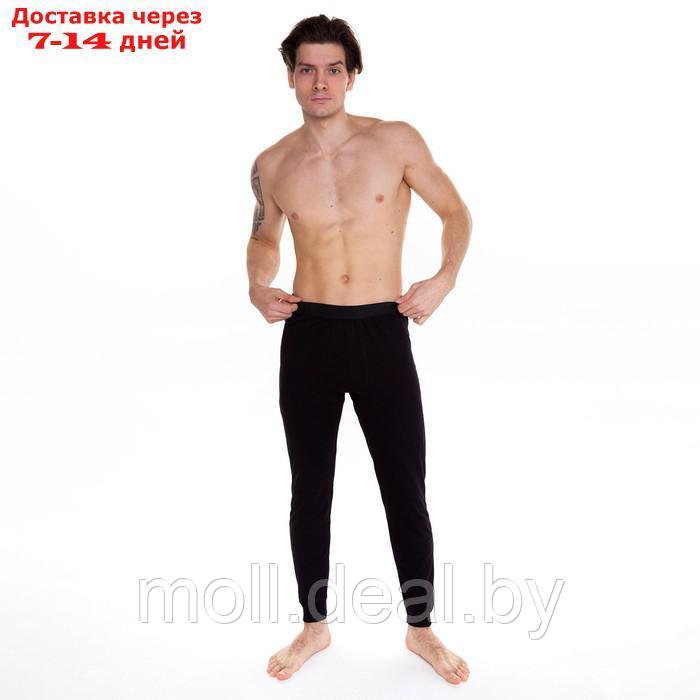 Термобельё мужское (кальсоны), цвет чёрный, размер 46 - фото 3 - id-p195466367