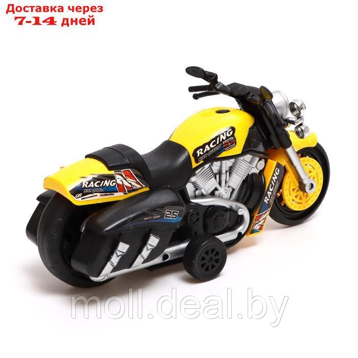 Мотоцикл инерционный "Харлей" цвет МИКС - фото 3 - id-p195466416