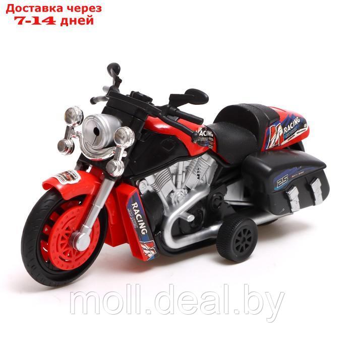 Мотоцикл инерционный "Харлей" цвет МИКС - фото 5 - id-p195466416
