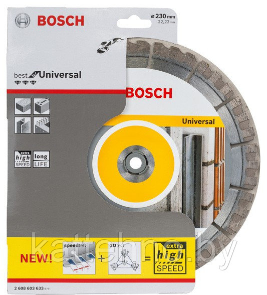 Алмазный диск BOSCH Best for Universal230-22,23