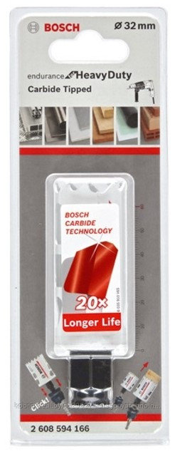 Коронка Endurance f/Heavy Duty BOSCH с креплением Power-Change Plus, 32 мм
