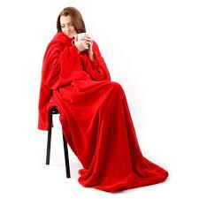 Плед-халат с рукавами SNUGGIE Синий - фото 3 - id-p195594529