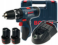 Дрель- шуруповерт аккум BOSCH GSB 120-LI (2 акку по 2,0 А/ч)