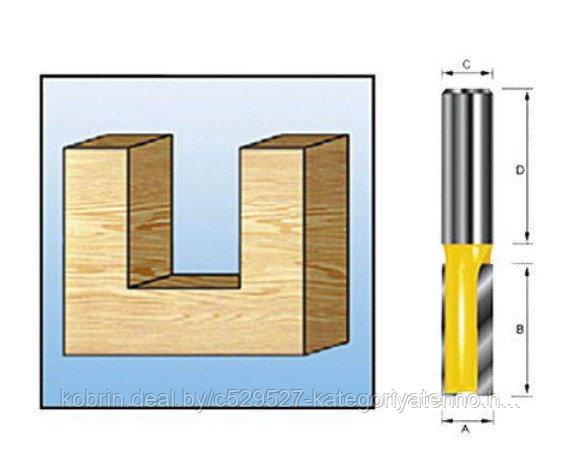 Фреза MAKITA пазовая 5x12x8x32x2T