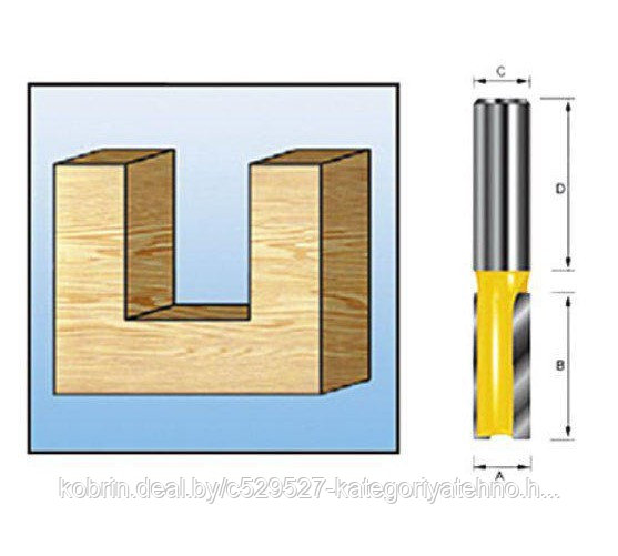 Фреза MAKITA пазовая 25x20x8x32x2T