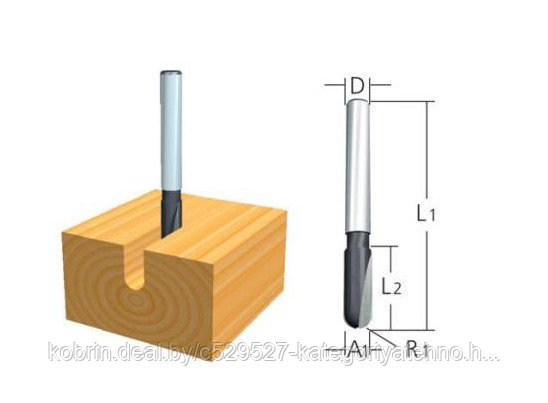 Фреза MAKITA галтельная 12х9,5х8х32х2Т