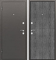 ПРОМЕТ "Марс 6" Дуб Шале-Графит (2050х960 Левая) | Входная металлическая дверь