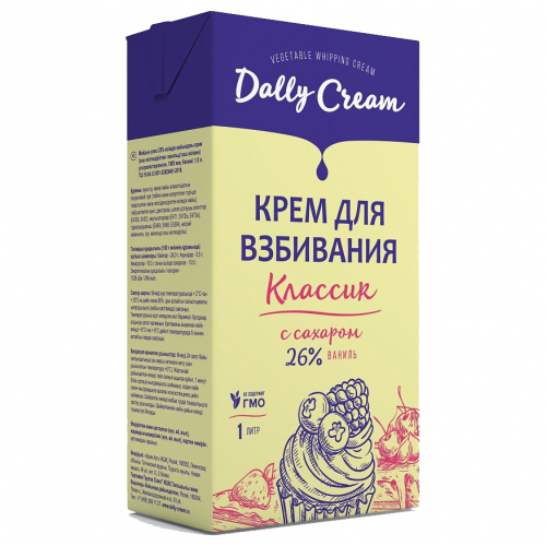 Крем для взбивания на растительных маслах "DALLY CREAM"