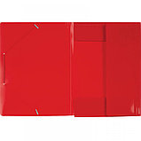 Папка на резинках Attache F315/06, A4, 30мм, 600мкм, красная, фото 3