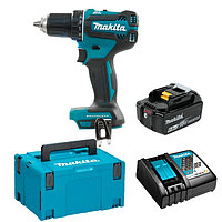 Дрель- шуруповерт аккум MAKITA DDF485Z-RF6J (DDF485Z + Makpac 3 + DC 18 RC + BL1860)