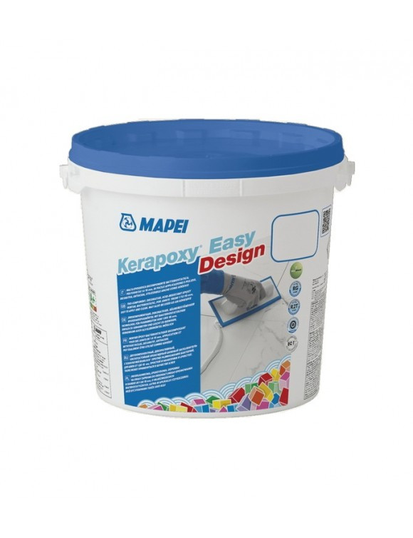 Mapei Фуга эпоксидная Kerapoxy Easy Design 700 3 кг, цвет прозрачный - фото 1 - id-p195602579