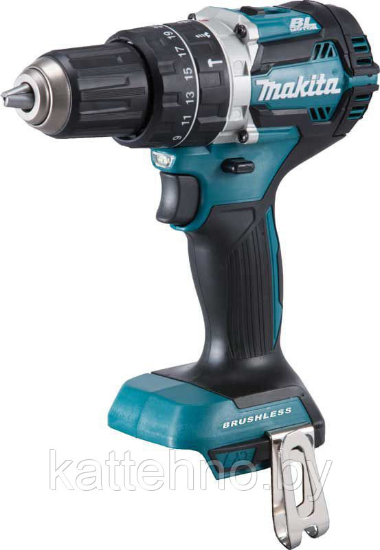 Дрель- шуруповерт ударный аккум MAKITA DHP 483 Z BL motor, без АКБ и ЗУ - фото 1 - id-p195590310