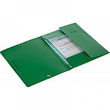Папка на резинках Attache F315/06, A4, 30мм, 600мкм, зелёная, фото 4