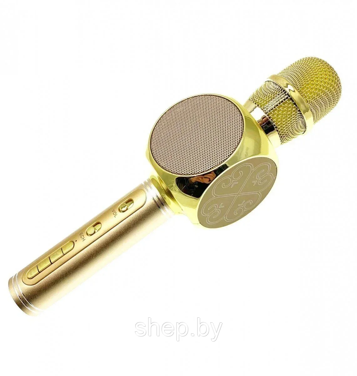 Беспроводной караоке-микрофон с колонкой YS-63 цвет : розовое золото , золото , черный - фото 8 - id-p171415099