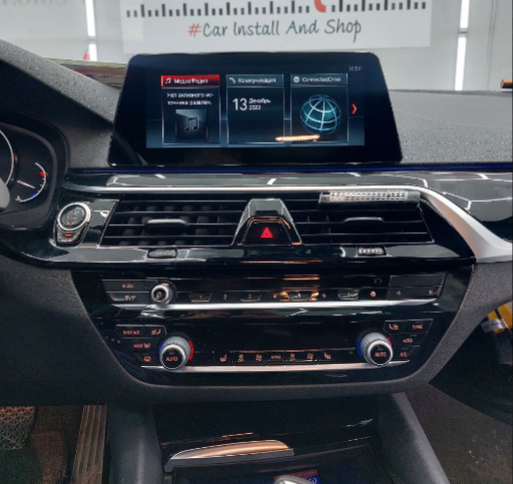 Штатная магнитола Parafar для BMW 5 серия G30 (2018) EVO Android 12