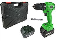 Дрель-шуруповерт Zitrek Greenpower 20 Pro SET 1 063-4061 (с 2-мя АКБ, кейс)