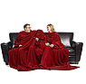 Теплый и уютный плед с рукавами SNUGGIE  Купи сейчас Розовый, фото 5