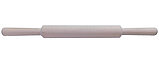 Скалка для теста (тестокаталка) деревянная, длина 49 см, диаметр 4 см, фото 3