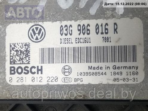 Блок управления двигателем (ДВС) Volkswagen Golf-5 Plus - фото 2 - id-p155809392
