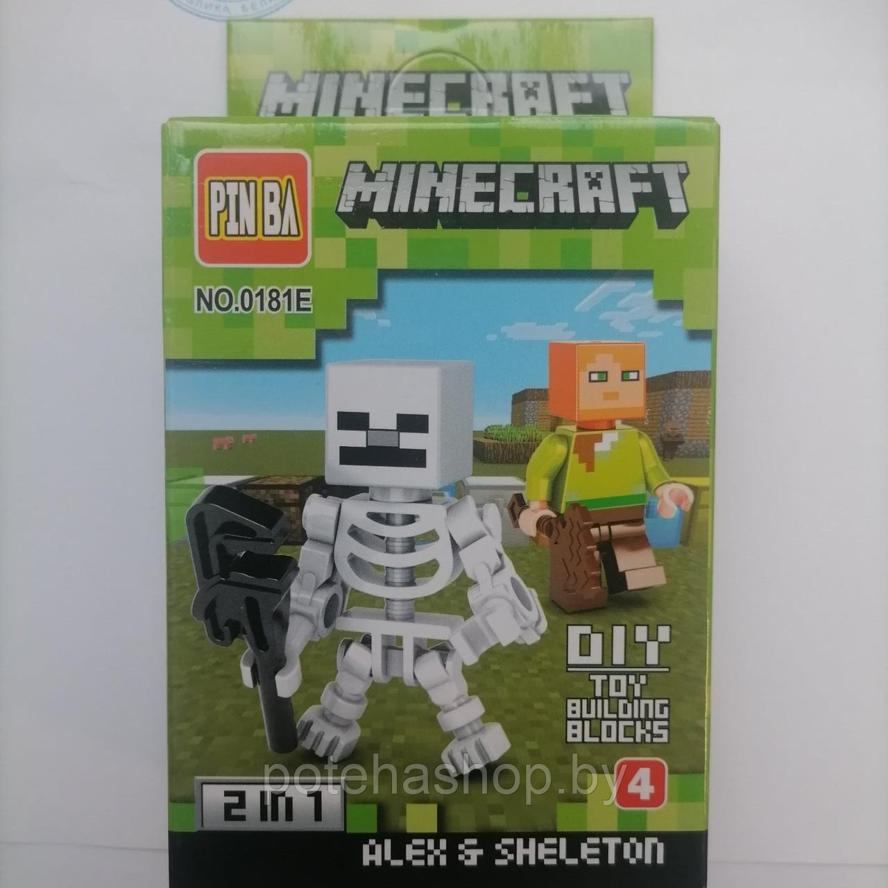 Фигурка Майнкрафт 2 в 1 0181E